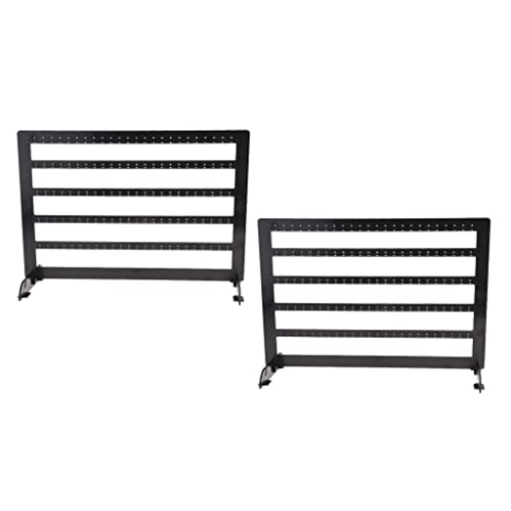 2Pcs 240 Holes Earrings Display Stand Rack Organizer